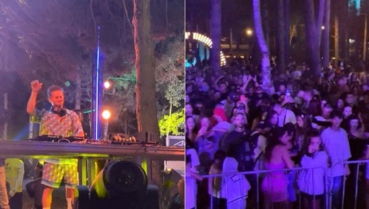 Muzika elektronike gjallëron Korçën, DJ të huaj në festivalin ‘LUMINA Elektronic’ dhe spektakël dritash