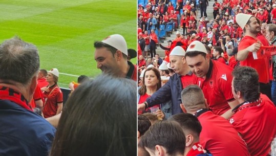 FOTO/ 2 muaj më parë sulmoi kompaninë Qefalia, por sot hesht! Këlliçi në stadium i shoqëruar nga Xhemal Qefalia e Sali Lushaj