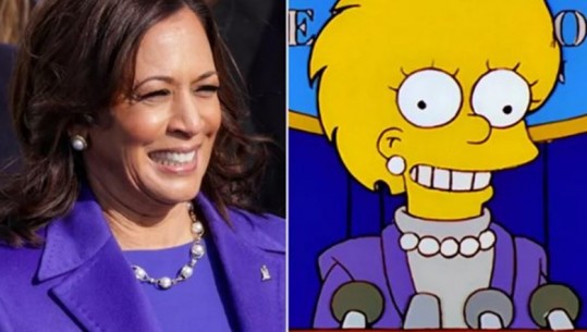 Simpsons parashikuan kandidaturën e Kamala Harris?