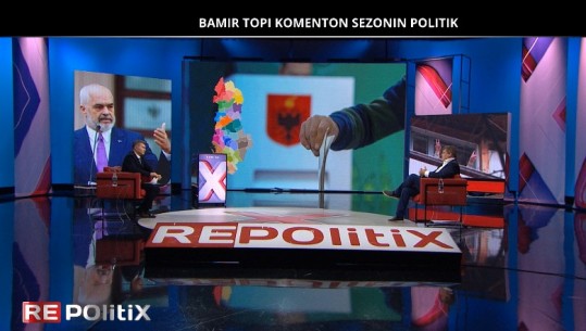 'Demokracia lëngon', Bamir Topi në 'Repolitix': Bipolarizim! Pushteti i opozitës ekuivalent me fuqinë që ka kryeministri