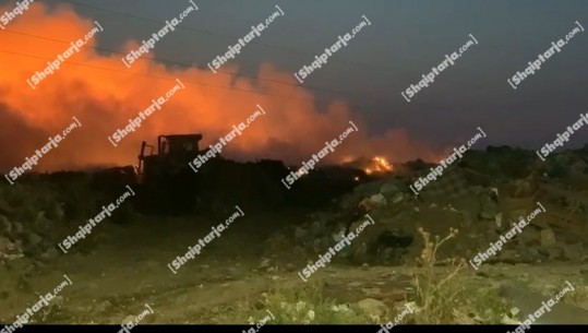 Vlorë/ Situata vazhdon të mbetet kritike në fushën e mbetjeve! Tymi 'pushton' qytetin (VIDEO)