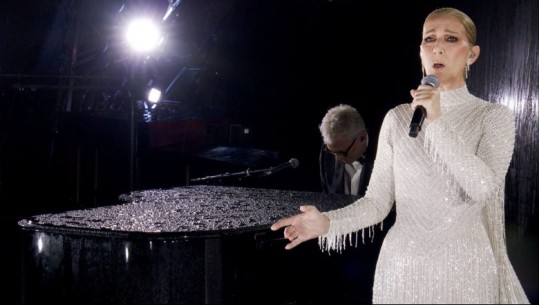 VIDEO/ Celine Dion bën rikthimin e saj emocional në Lojërat Olimpike, performanca madhështore para fansave
