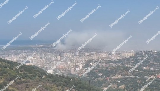Vlorë/ Fusha e mbetjeve në Vlorë vijon prej 3 ditësh në flakë! Qyteti ende nën tymin toksik! Dredha: Zjarri nga dora e njeriut
