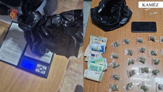 Arrestohet në Tiranë adoleshenti me çantë të zezë, shiste doza kanabisi në Kamëz