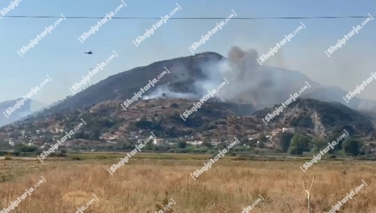 Zjarri në Finiq, vatrat aktive pranë fshatrave Shijan dhe Mavropull