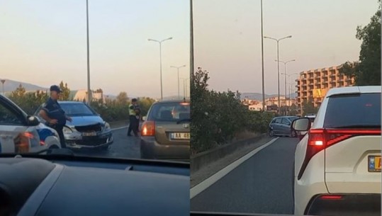 Tiranë/ Aksidenti i trefishtë tek Unaza e Madhe, krijohet trafik i rënduar prej Kodrës së Diellit deri në Sauk