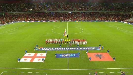 LIVE/ Kombëtarja kontrollon lojën, Shqipëri 0-0 Gjeorgji në Air Albania! Arbër Hoxha 'ndez' tifozët (VIDEO)