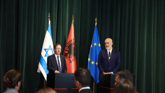 Presidenti i Izraelit viziton për herë të parë Shqipërinë! Herzog: Vendi juaj ka treguar se jeni krah popullit izraelit! Rama: Të lirohen pengjet! Shqipëria, mbështet armëpushimin në Gaza