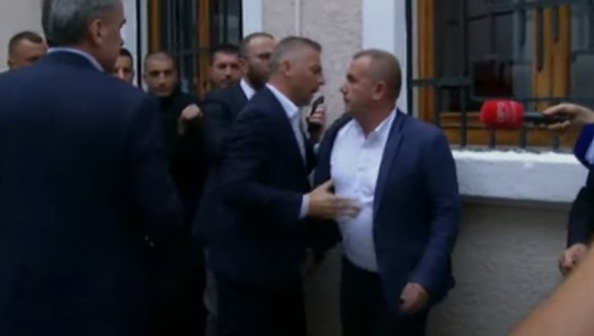 VIDEO/ Nallbati përze deputetin e PS nga hyrja prapa, djeg me cigare shefin e gardës