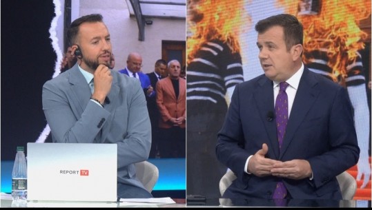 Kaosi i PD në Kuvend, ministri Balla në Report Tv: Horrin ta bëjnë diku tjetër, po i shërbejnë Berishës! S'ka qeveri teknike, në zgjedhjet 2025 synojmë mbi 84 mandate