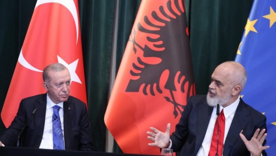 Erdogan pas Tiranës niset në Beograd, Rama: Mes Kosovës e Serbisë duhet të prevalojë dialogu