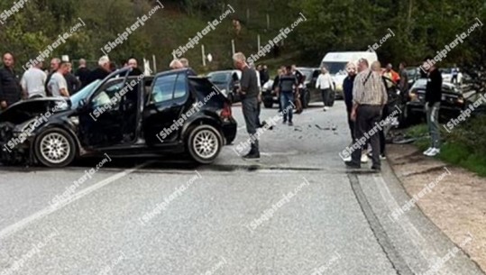 Aksident në aksin rrugor ‘Prrenjas-Librazhd’! Makinat përplasen me njëra tjetrën, 1 i plagosur