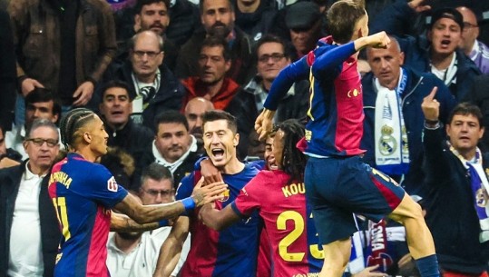 GOLAT/ Barcelona turpëron Realin e Madridit në 'Bernabeu', e mposht 0-4 në El Clasico