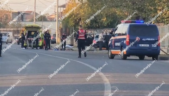 Atentat me 2 të vrarë në Shkodër, Report Tv sjell pamjet! Viktima ende në tokë, policia e ambulanca në vendngjarje