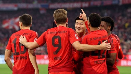 Bundesliga/ Bayern mposht pastër Union Berlinin me golat e Kane dhe Coman, Frakfurt shkatërron 7-2 Bochumin