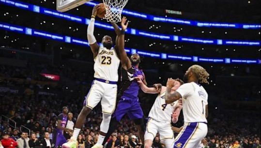 NBA/ Cleveland 13-të fitore radhazi, LeBron James 35 pikë në triumfin e Lakers! Sukses për Celtics dhe Bucks