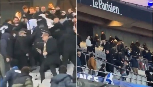 VIDEO/ Tension në Paris, përplasje mes tifozëve të Francës dhe Izraelit