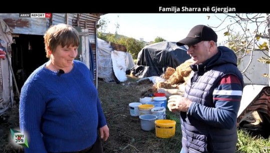 Familja Sharra në Gjergjan, Mimoza rrëfen jetesën e vështirë në fshat