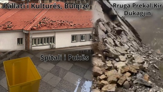 Stuhi në gjithë vendin/ Mijëra banorë pa drita! Anulohen lundrimet Durrës-Bari! Mbyllet spitali i Pukës, uji hyn në pavijone! Dukagjini në izolim (VIDEO)