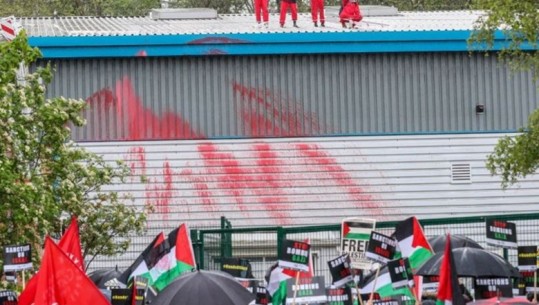 Arrestohet shqiptarja në Londër! Shkoi në protestat pro-Palestinës, dëmtoi kompaninë izraelite të armëve