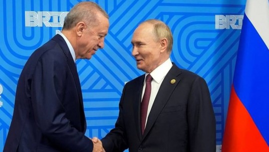 Bisedë telefonike mes Putin dhe Erdogan, Kremlini: Në qendër të bisedës ishte rritja e tregtisë mes dy vendeve 