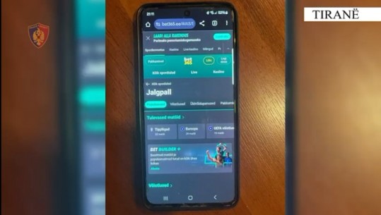 Tiranë/ 'Bad Spin 3', kontrolle në disa subjekte, arrestohen 4 persona pasi luanin baste sportive online