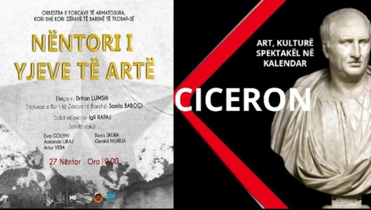 Ciceron/ ‘Artisan Fest Tirana’, te Pazari i Ri! ‘Drit’n e syve m’dha flamuri’ në teatrin ‘Migjeni’, Shkodër! ‘Tumja e Kajes’ shfaqet në Kukës