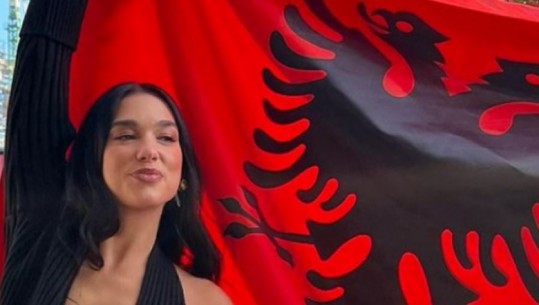 Dua Lipa uron shqiptarët me vargjet e himnit kombëtar