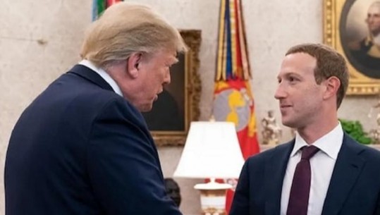 Mark Zuckerberg darkon me Donald Trump në Mar-a-Lago