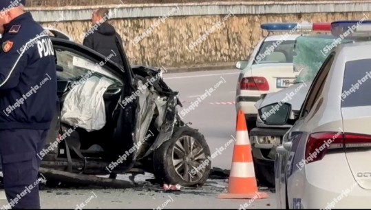 Aksident i rëndë në Pogradec-Qafë Thanë, përplasen dy mjete, humb jetën drejtuesi i 'Volkswagen' (EMRI)