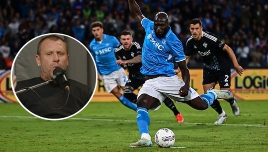 Cassano s'ia përton Lukakut: Napoli po luan me dhjetë lojtarë! Conte humbet Kvaratskhelian