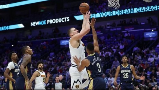 NBA/ Jokic mposht 'i vetëm' Pelicans, triumfojnë edhe Indiana e Houston