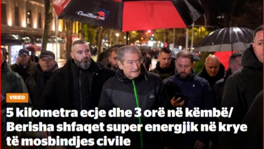 Televizioni i Berishës si 'Zëri i Popullit' me Enver Hoxhën,  i mat kilometrat kreut të PD-së