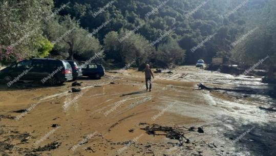 Sarandë/ Çahet diga e hidrocentralit Sasaj, Policia: Rrezik për përmbytje! Aksi Lukovë-Bunec kalohet vetëm nga automjete të rënda