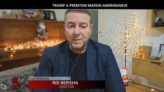 Gazetari Berisha në Report TV: Trump nuk i ka qejf politikanët e llastuar, do merret shkurt me Ballkanin! Kurti nuk do jetë më kryeministër pas 9 shkurtit