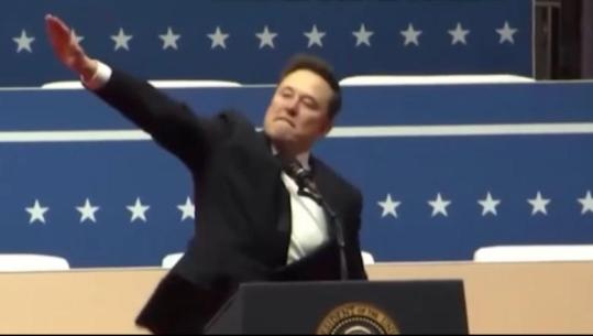 VIDEOLAJM/ Musk ngjall polemika me përshëndetjen fashiste në mitingun e inaugurimit të Trump