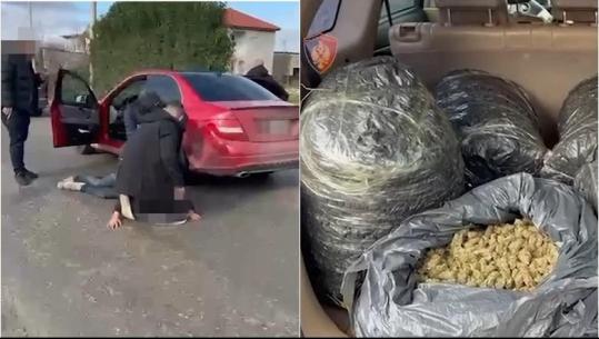 Sekuestrohen 60 kg kanabis në Tiranë, 2 në pranga, 2 në kërkim! Droga me 6 thasë e fshehur në bagazhin e makinës (EMRAT+VIDEO)