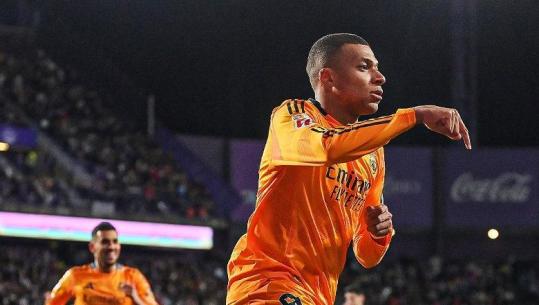 La Liga/ Mbappe shkëlqen me tre gola, Real Madrid fiton kundër Valladolid dhe nis 'arratisjen'