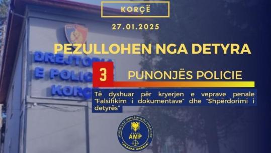 Pogradec/ Akuzohen për falsifikim dokumentash dhe shpërdorim detyre, AMP pezullon nga detyra 3 punonjës policie