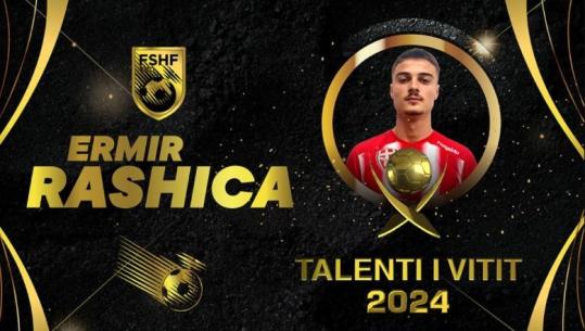 Më të mirët e 2024-ës në futbollin shqiptar, Ermir Rashica fiton çmimin 'Talenti i Vitit' për djem