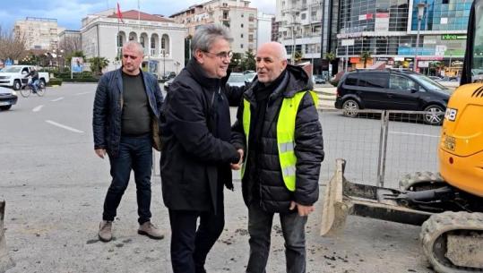 Shkodër/ Prej vitesh jashtë funksionit, kryebashkiaku Beci ndjek nga afër rikonstruksionin e kolektorit! Zgjidh situatën e përmbytjeve në qendër