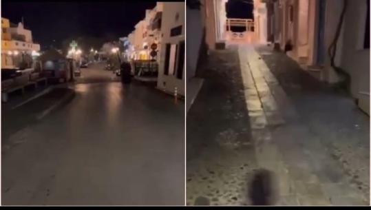 Frika e një shpërthimi vullkanik, boshatiset Santorini! Report Tv sjell pamjet