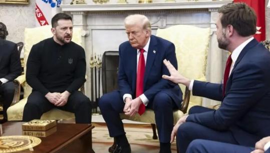 JD Vance qorton Zelenskyn në Zyrën Ovale: A ke thënë ndonjëherë faleminderit gjatë këtij takimi? Në tetor erdhe në SHBA dhe bërë fushatë për demokratët