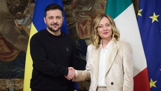 Samiti i liderëve të BE në Londër/ Meloni takohet me Zelenskyn: Jemi me Ukrainën