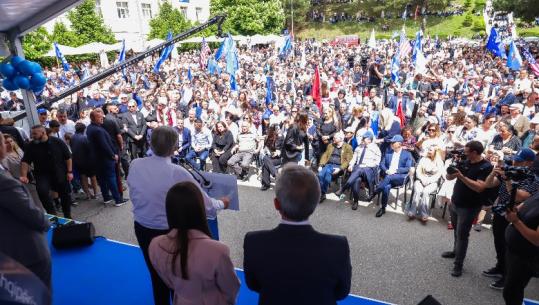 Berisha: Tropojasit s'duhet të votojnë PS, do tradhtonit gjakun e sakrificat e të rënëve për Shqipërinë