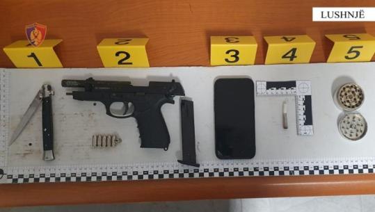 U kap me armë dhe kanabis, arrestohet 28-vjeçari në Lushnje (EMRI)