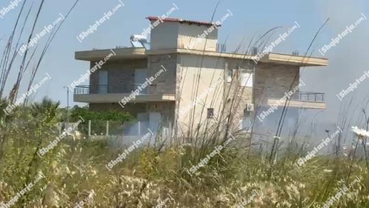 Zjarr në Zvërnec, rrezikohen banesat! Forca zjarrfikëse, ujësjellësi dhe banorët në terren për shuarjen e flakëve (VIDEO)