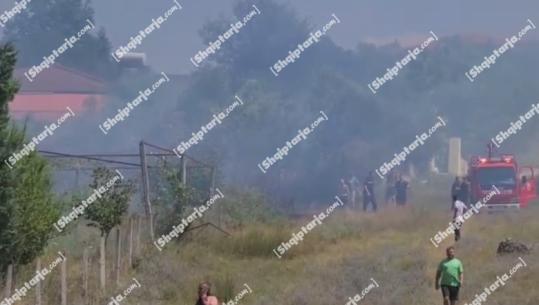 Shuhen zjarret në zonën naftëmbajtëse të Kuçovës, u vendosën në rrezik puse nafte dhe banesa (VIDEO)
