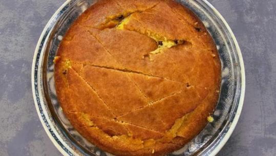 Revani me kos me miell misri e sherbetosur nga zonja Albana