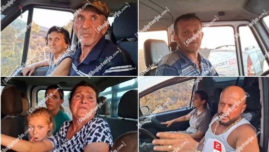 Zjarri në Delvinë/ Banorët e evakuuar të fshatit Kopaçëz flasin për Report Tv: Pësuam dëme të mëdha, ullinjtë na u dogjën (VIDEO)